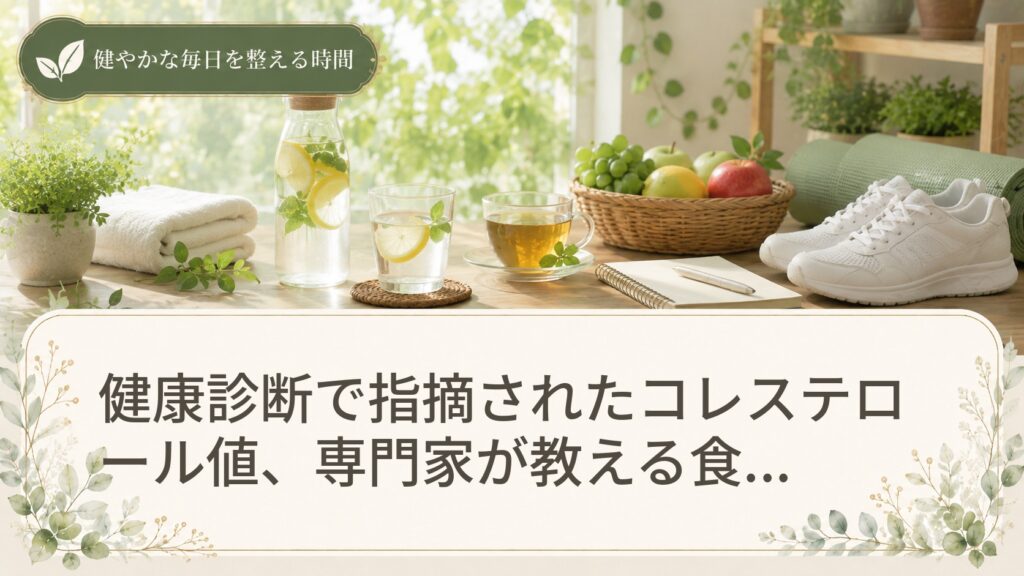 健康診断で指摘されたコレステロール値、専門家が教える食事改善で月1万円の医療費節約法